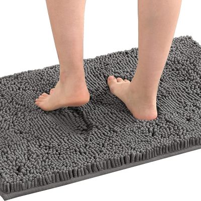 Non Slip Chenille Bath Rug 20" x 32"