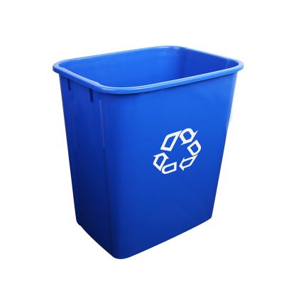 Merry Home 7 Gallon Wastebasket for Recycling – Blue colo