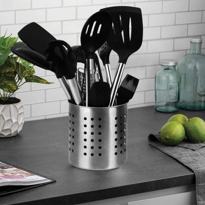 Merry Home Stainless Steel Cooking Utensil Holder