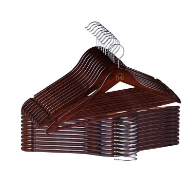 Marry Home Heavy-Duty Non-Slip Wooden Hangers  - Marbella Lane