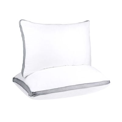 2 Pack Cotton Bed Pillows