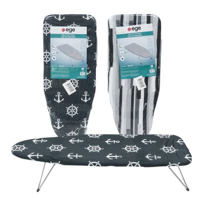 Table Top Ironing Board- Metal Grey