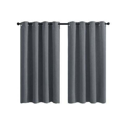 Thermal Insulated Blackout Curtains for Bedroom (2 Panels, W42 x L63 -Inch)