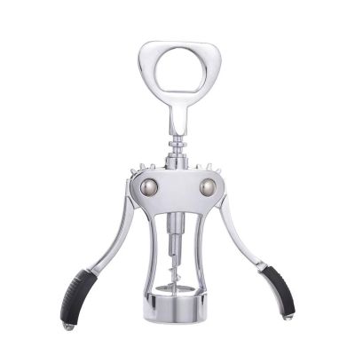 Superhostmart Heavy Duty Zinc Alloy Wine Opener Wing Corkscrew