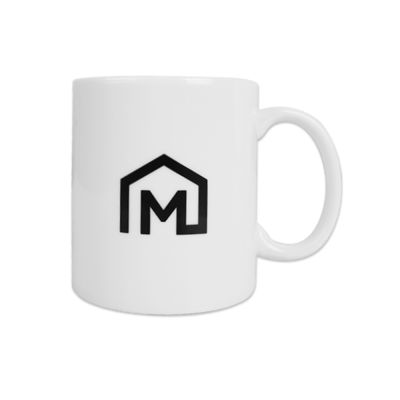 Merry Home 6PC Porcelain Mug Set – White color, 12Oz - Marbella Lane