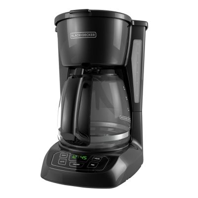Black + Decker 12-Cup Digital Coffee maker – Black 