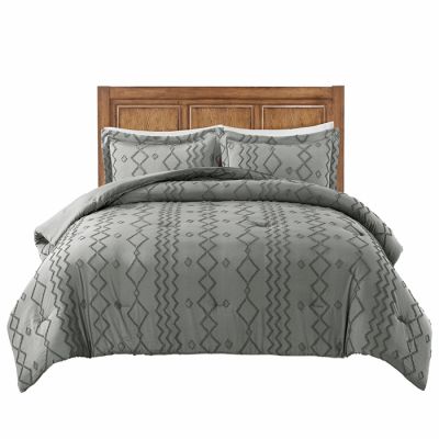 3 Pieces Shabby Chic Bedding Comforter Set