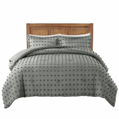 3 Pieces Jacquard Tufted Bedding for Comter Set
