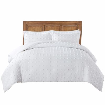 3 Pieces Jacquard Tufted Bedding for Comter Set