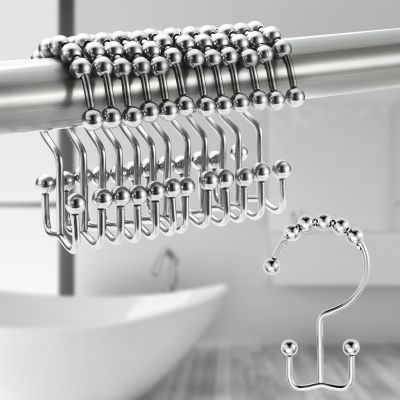 Shower curtain hook