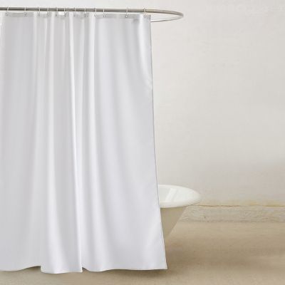 Merry Home Waffle Weave Shower Curtain – White color