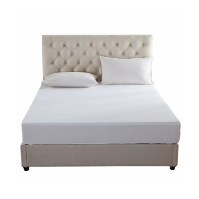 Water Resistant and Non-Allergenic Mattress Protector – King/Queen, white color